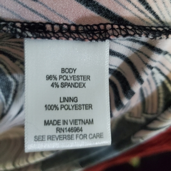 ROBBIE Bee Cold Shoulder Dress. Size 1X - Picture 5 of 6